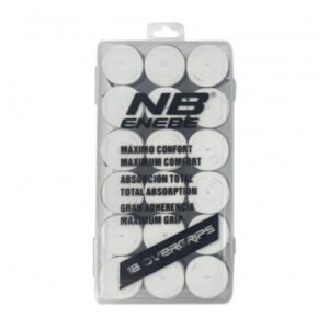 Grips Enebe Overgrips Lisos - Pack De 18 Unidades Blanco